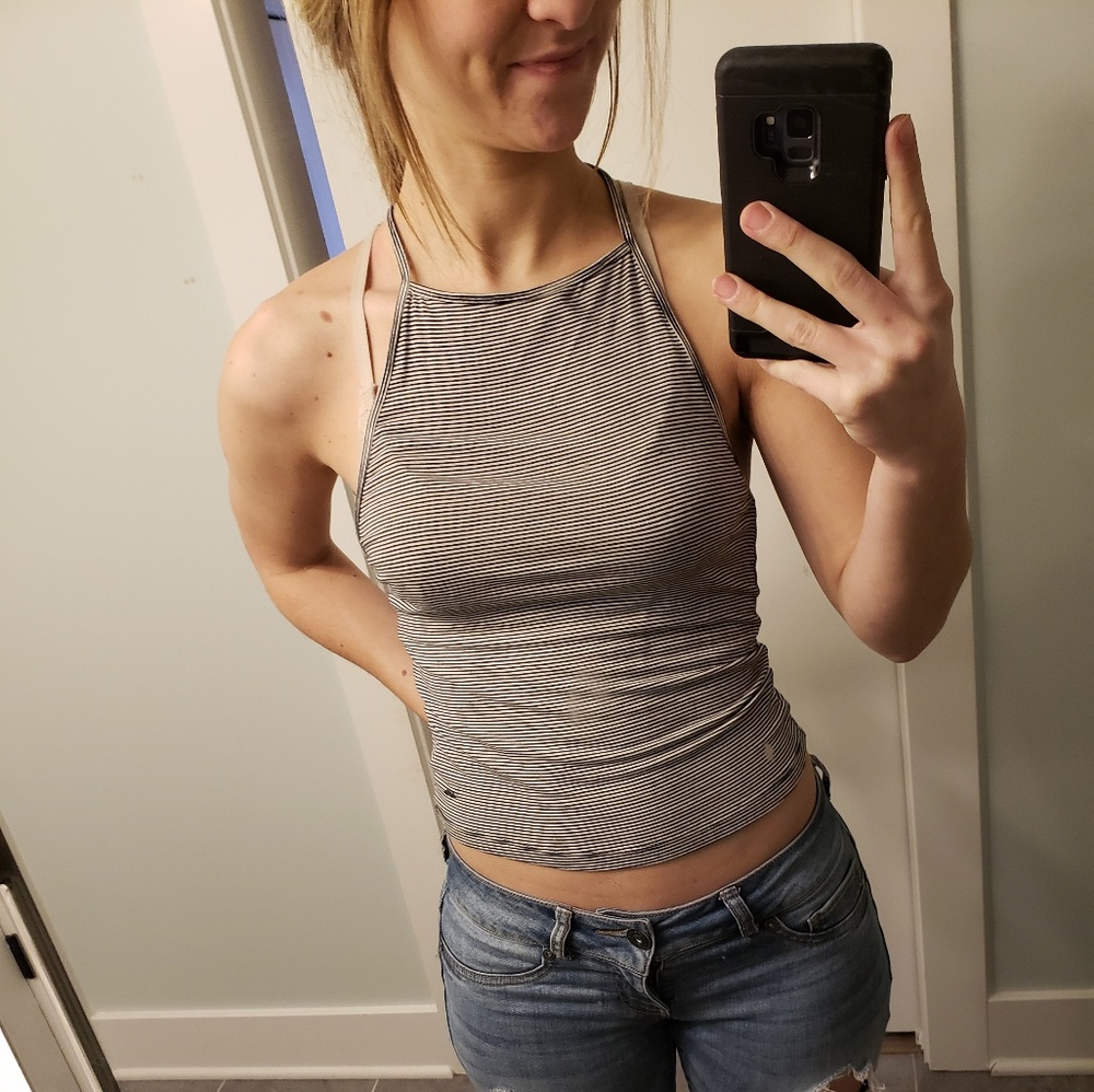 Open Back Summer Top